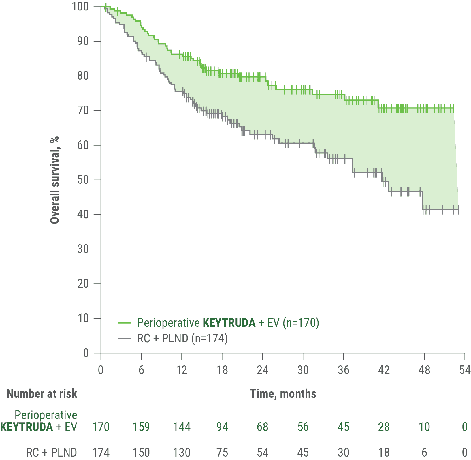 Kaplan-Meier Estimates of Overall Survival (OS) in KEYNOTE-905