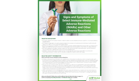 Signs and Symptoms of Select IMARs and Other Adverse Reactions Brochure